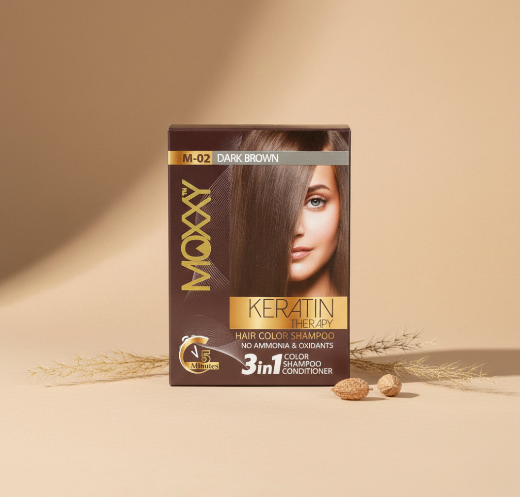 MOXXY HAIR COLOR BROWN