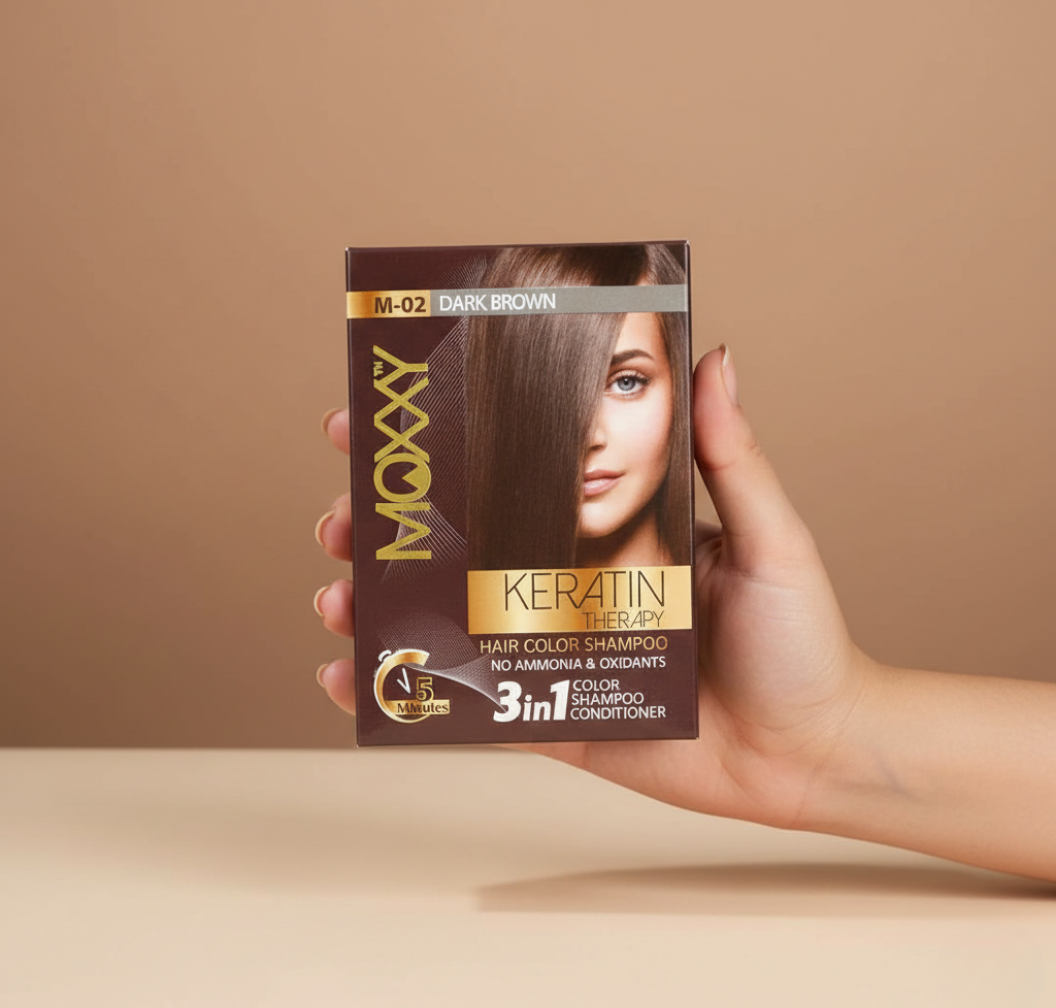 MOXXY HAIR COLOR BROWN