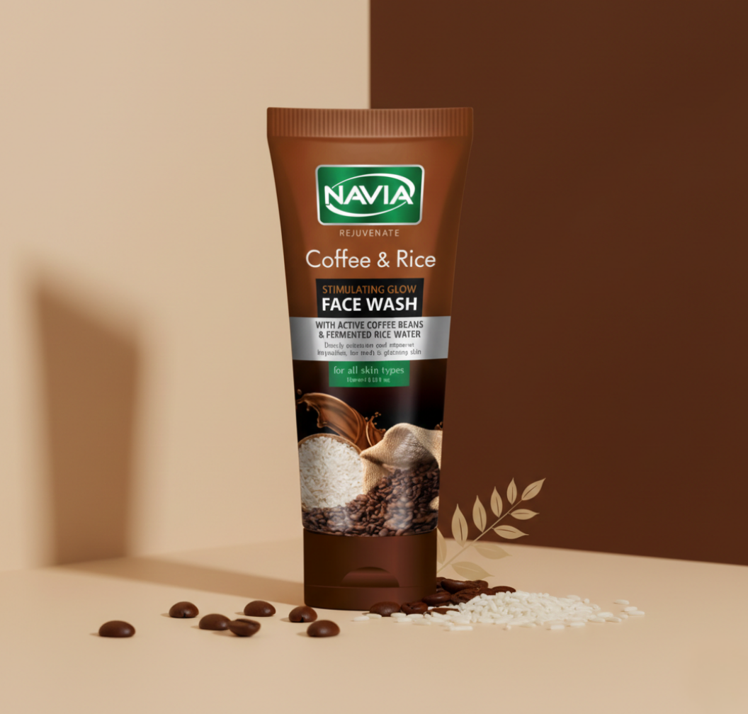 Navia Coffee & Rice Facewash