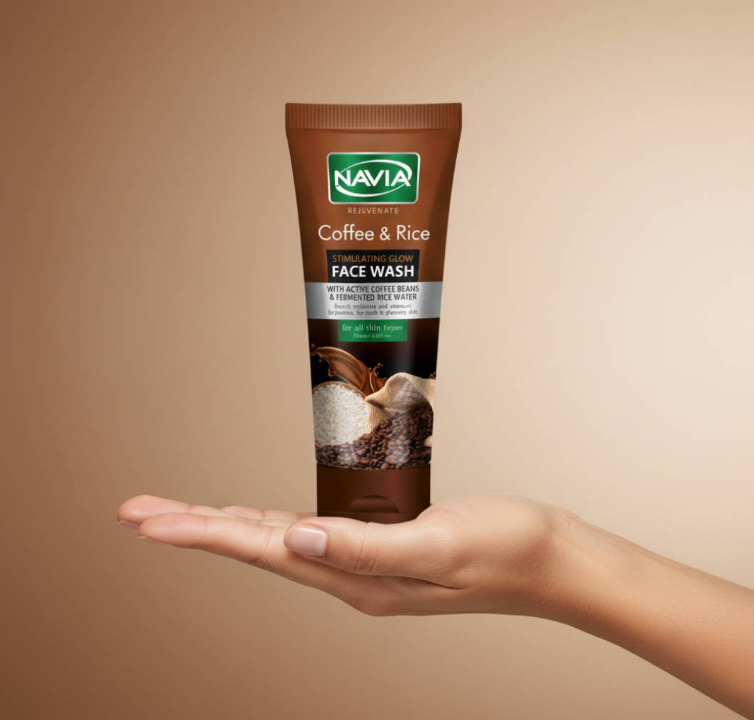 Navia Coffee & Rice Facewash