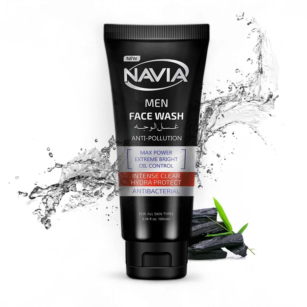 NAVIA MEN FACE WASH 100ML