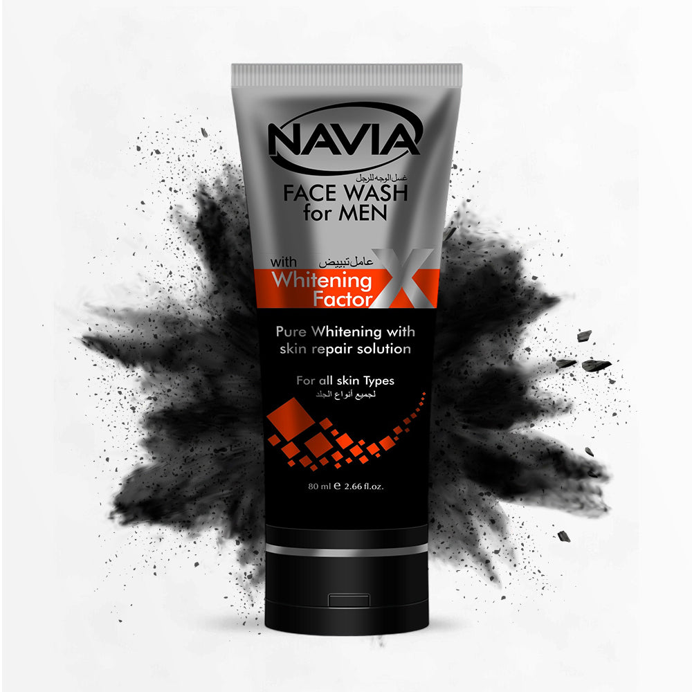 NAVIA MEN FACE WASH 80ML