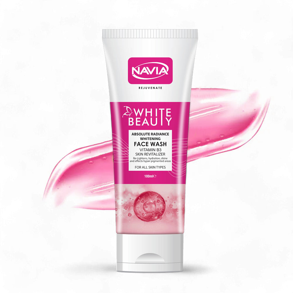 NAVIA WHITE BEAUTY FACEWASH 100ML