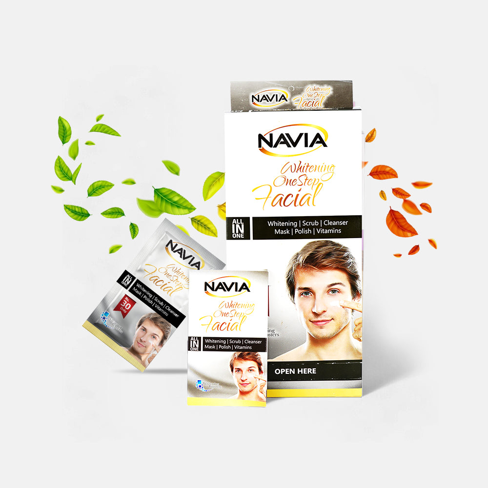 NAVIA MEN ONE STEP FACIAL SACHET