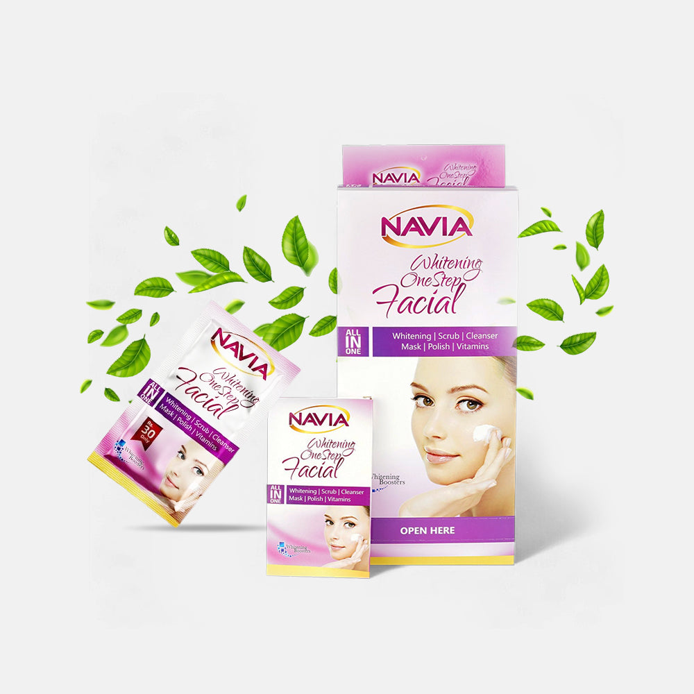 NAVIA WOMEN ONE STEP FACIAL SACHET 22GM