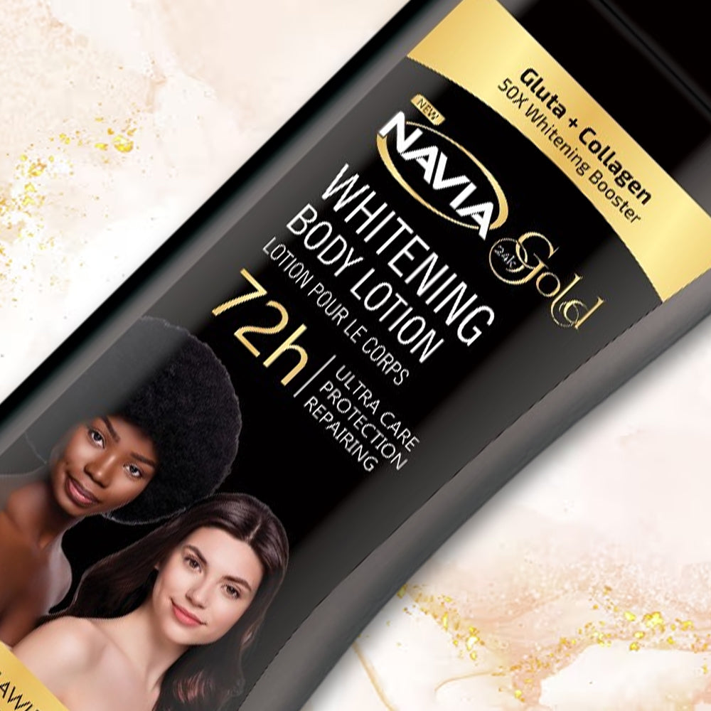 Navia Body Whitening Lotion 24k Gold 500ml