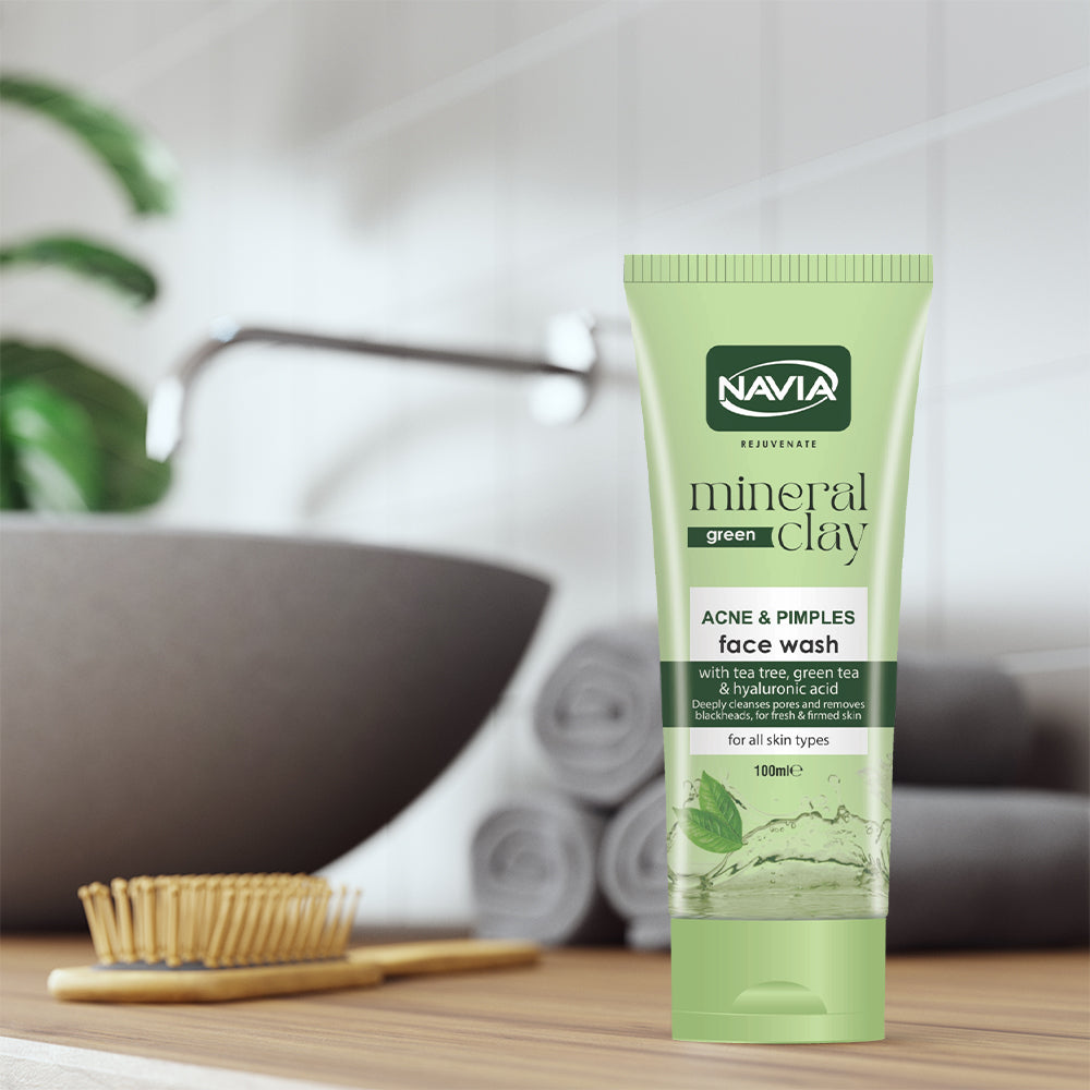 NAVIA MINERAL CLAY FACEWASH 100ml