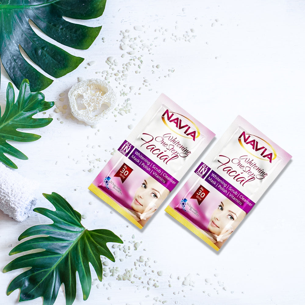 NAVIA WOMEN ONE STEP FACIAL SACHET 22GM