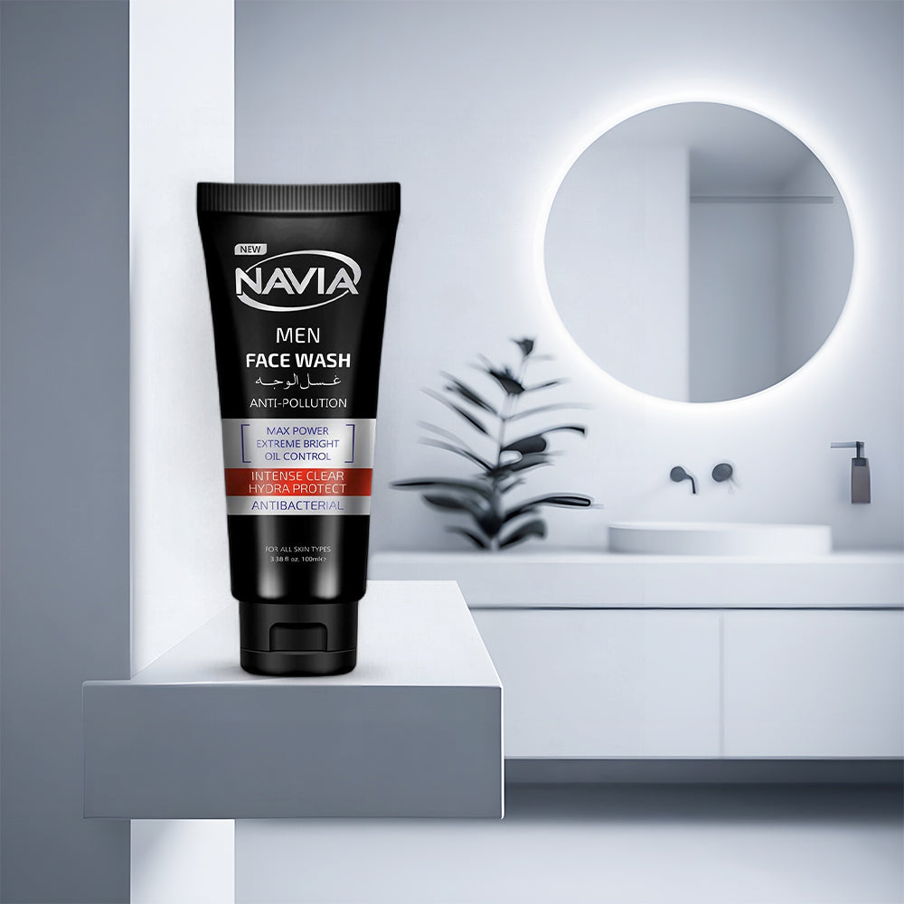 NAVIA MEN FACE WASH 100ML