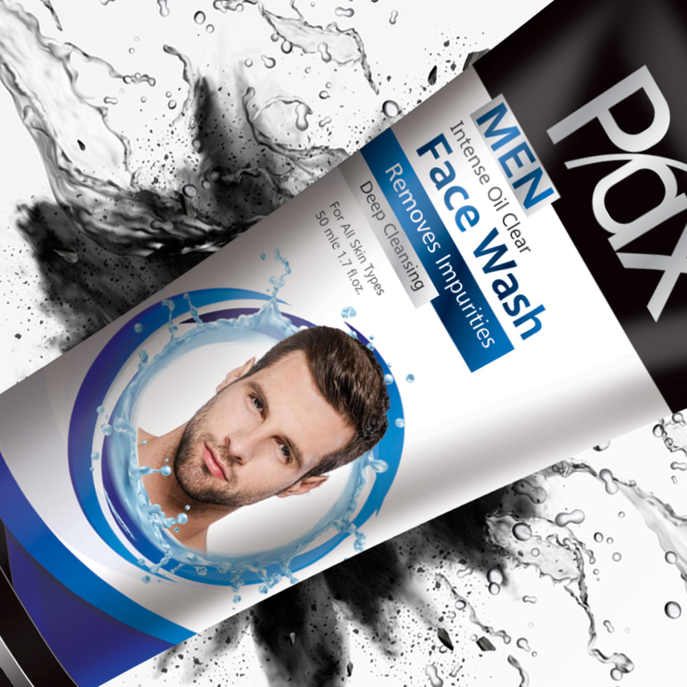 PAX OIL CLEAR FACE WASH MEN 50ML