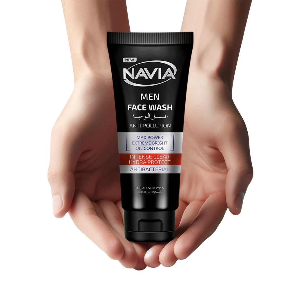 NAVIA MEN FACE WASH 100ML