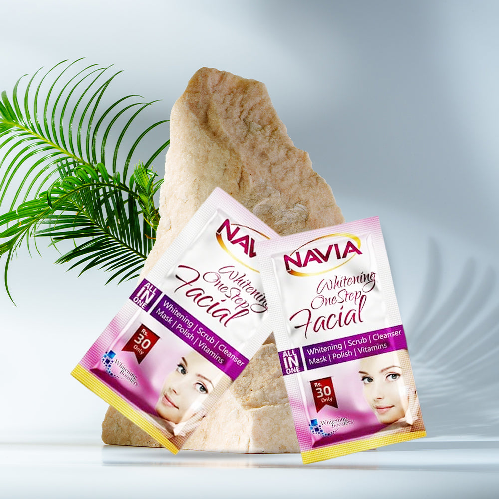 NAVIA WOMEN ONE STEP FACIAL SACHET 22GM