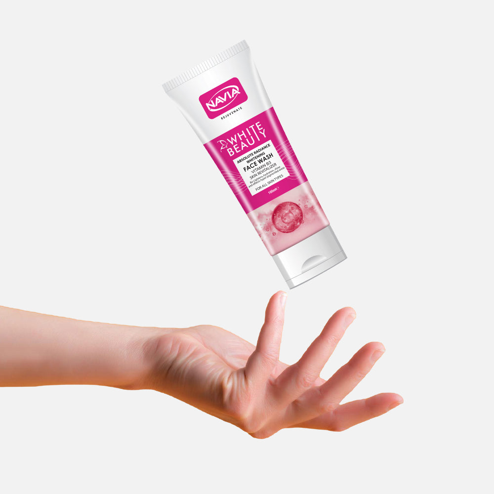 NAVIA WHITE BEAUTY FACEWASH 100ML