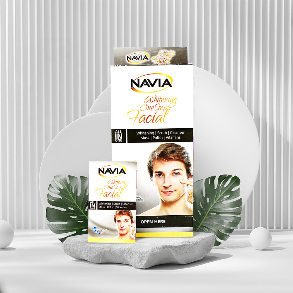 NAVIA MEN ONE STEP FACIAL SACHET