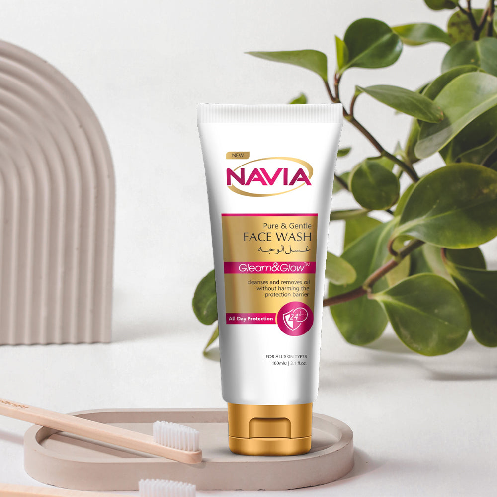 NAVIA PINK FACE WASH 100ML