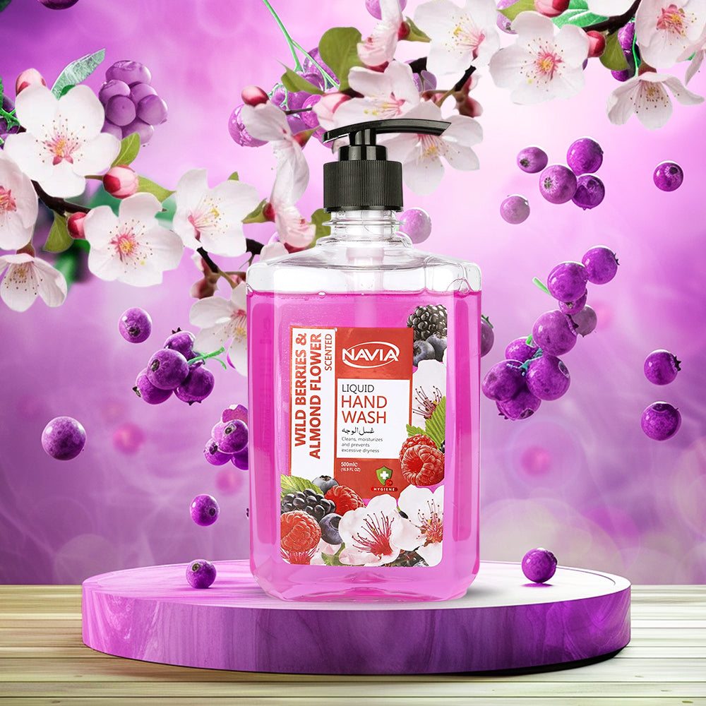 NAVIA HANDWASH (WILD BERRIES & ALMOND FLOWER)