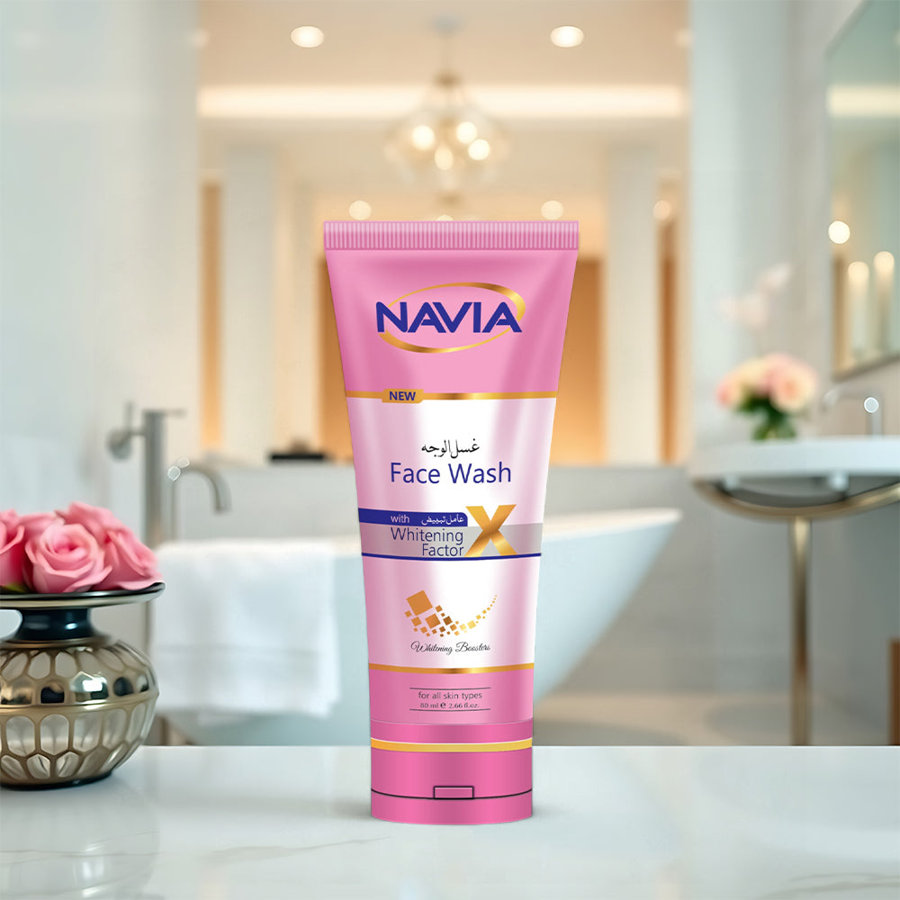 NAVIA PINK FACE WASH 80ML
