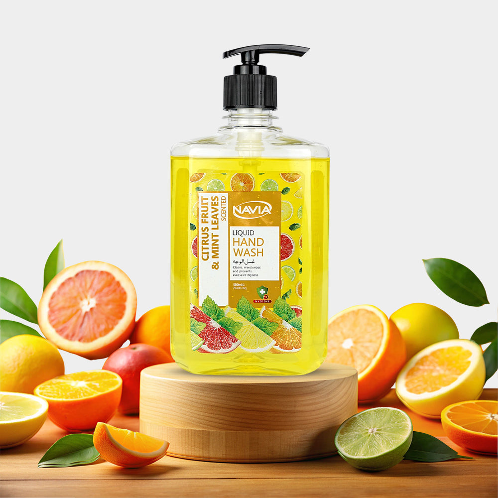 NAVIA HANDWASH (CITRUS FRUITS & MINT LEAVES)
