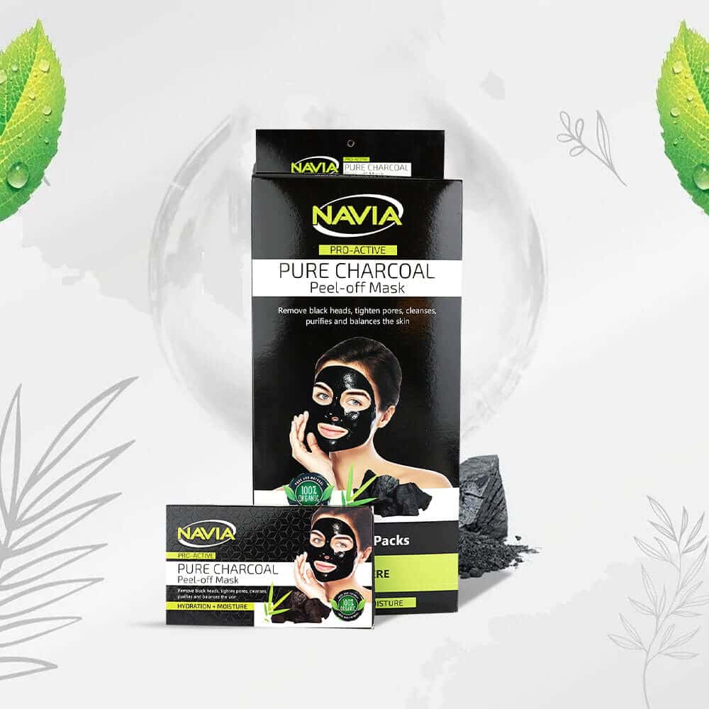 NAVIA PEEL OFF CHARCOAL MASK