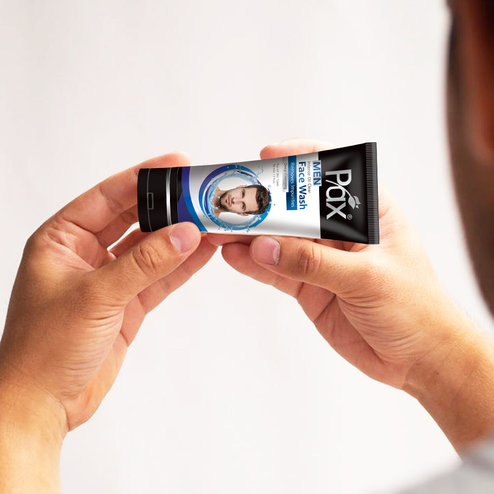 PAX OIL CLEAR FACE WASH MEN 50ML