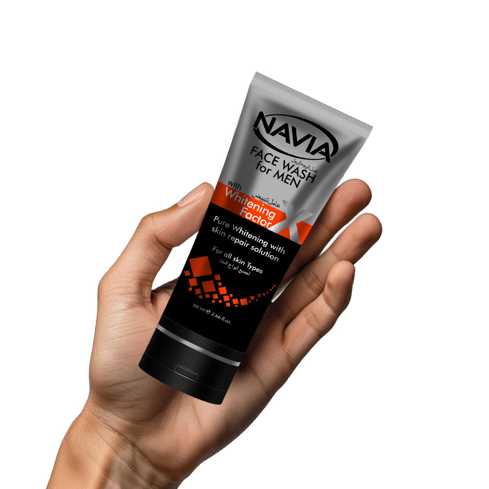 NAVIA MEN FACE WASH 80ML