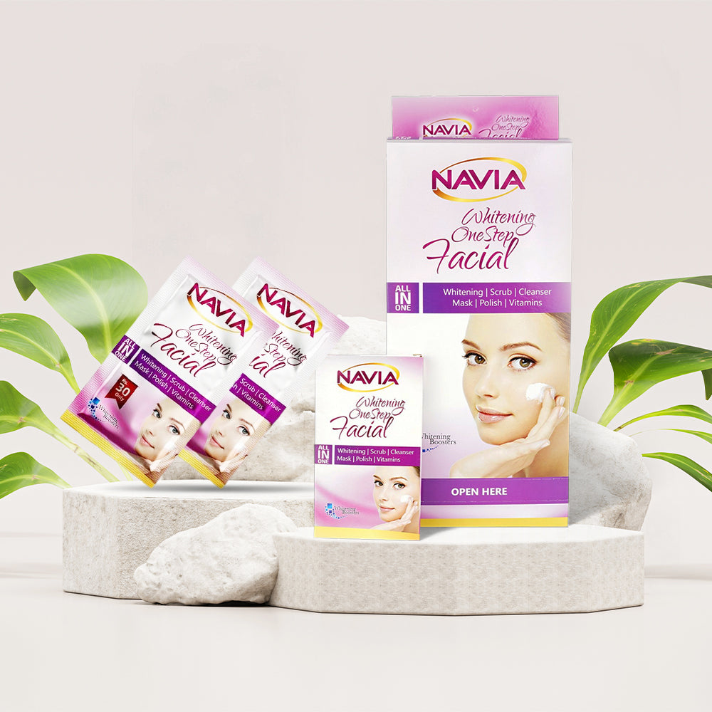 NAVIA WOMEN ONE STEP FACIAL SACHET 22GM