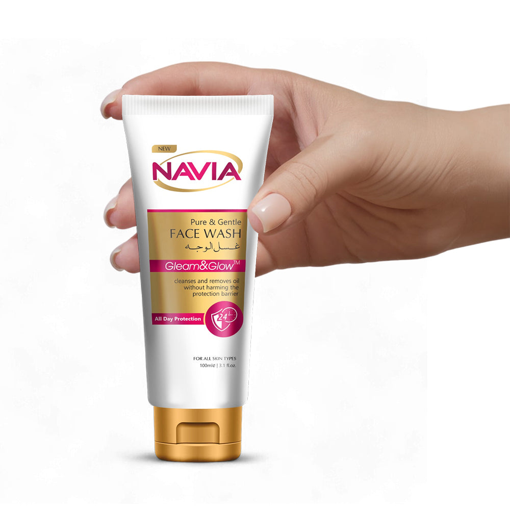 NAVIA PINK FACE WASH 100ML