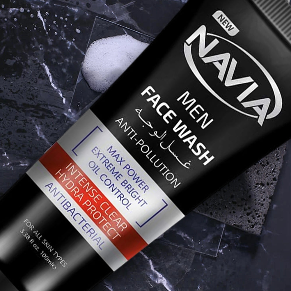 NAVIA MEN FACE WASH 100ML