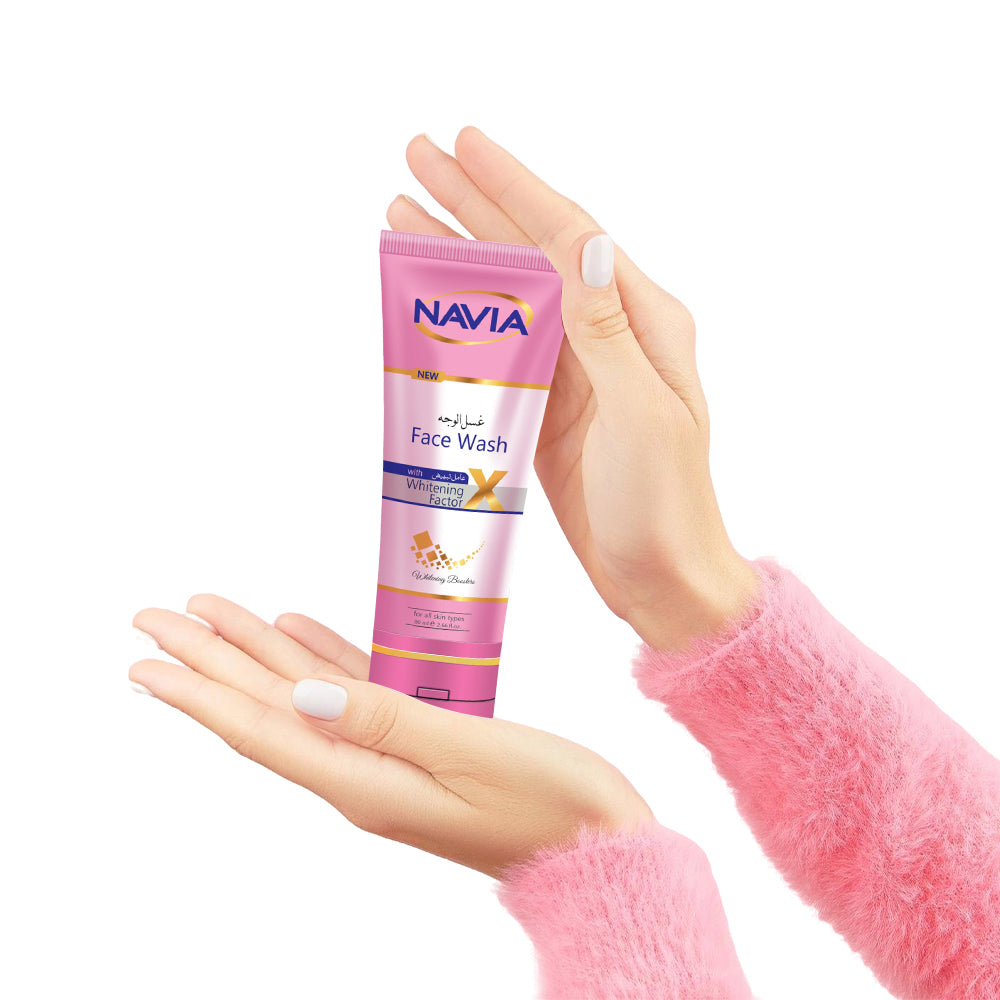 NAVIA PINK FACE WASH 80ML