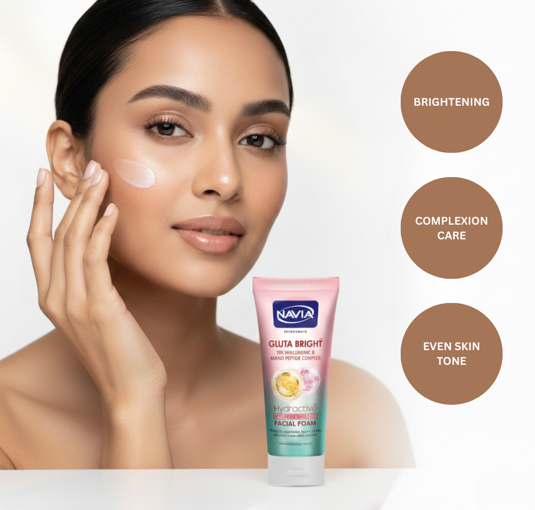 NAVIA GLUTA BRIGHT FACEWASH 100ML