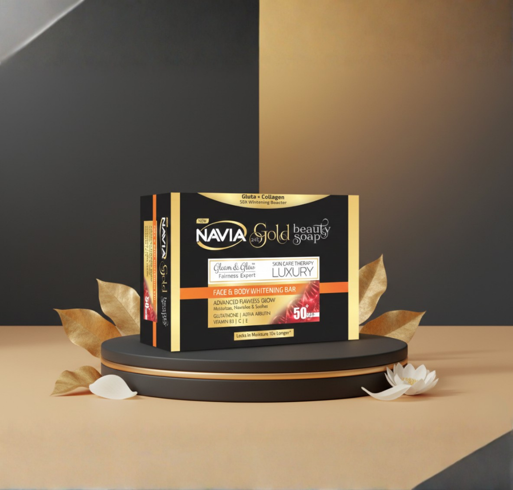NAVIA WHITENING 24K  BEAUTY SOAP