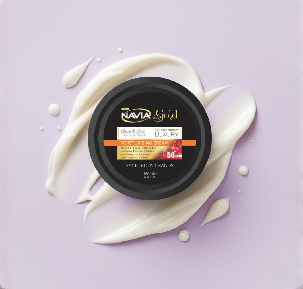 NAVIA MOISTURIZING CREAM BLACK 150ML