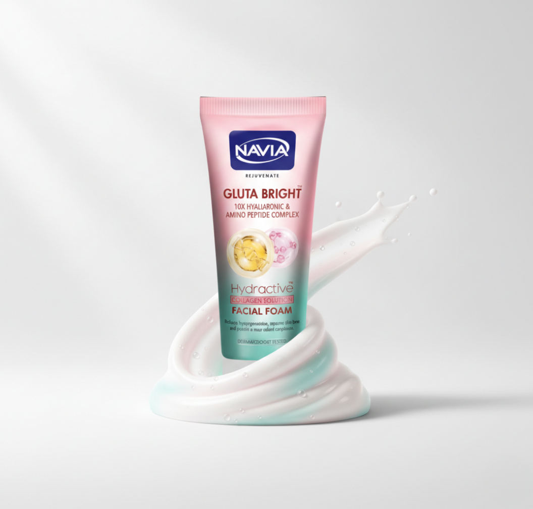 NAVIA GLUTA BRIGHT FACEWASH 100ML