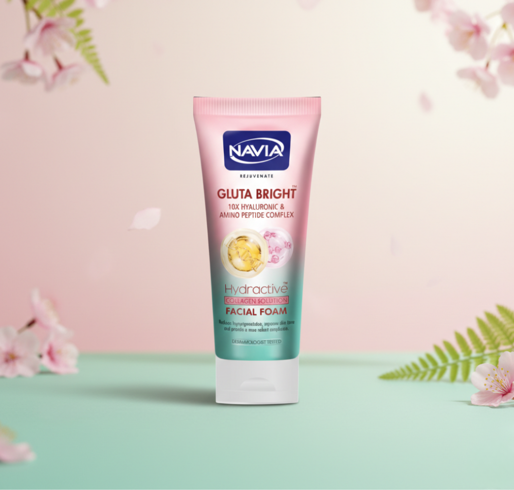 NAVIA GLUTA BRIGHT FACEWASH 100ML