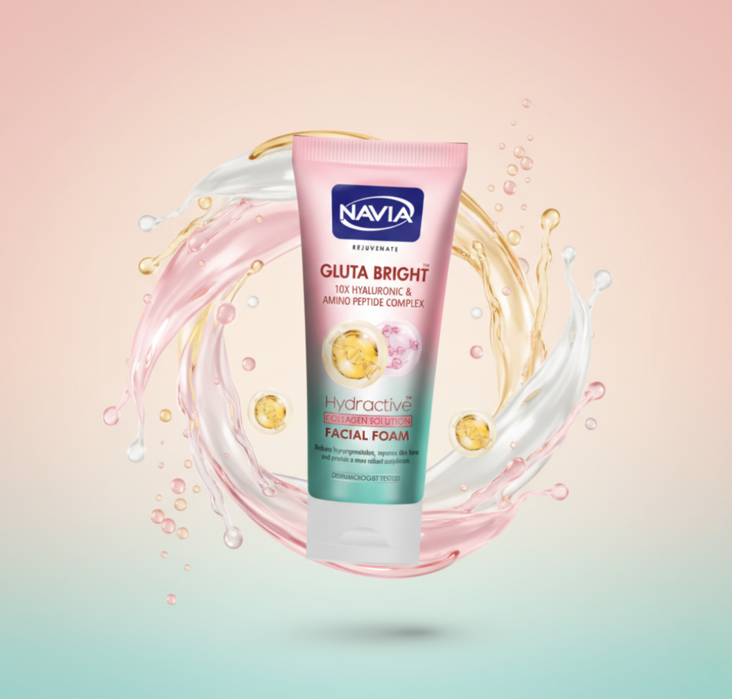 NAVIA GLUTA BRIGHT FACEWASH 100ML