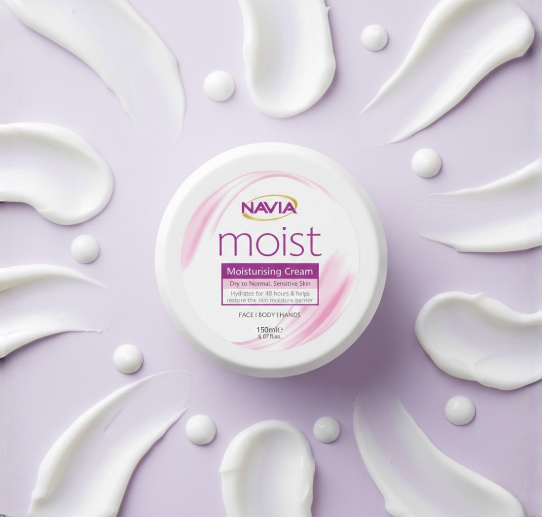 NAVIA MOISTURIZING CREAM PINK 150ML
