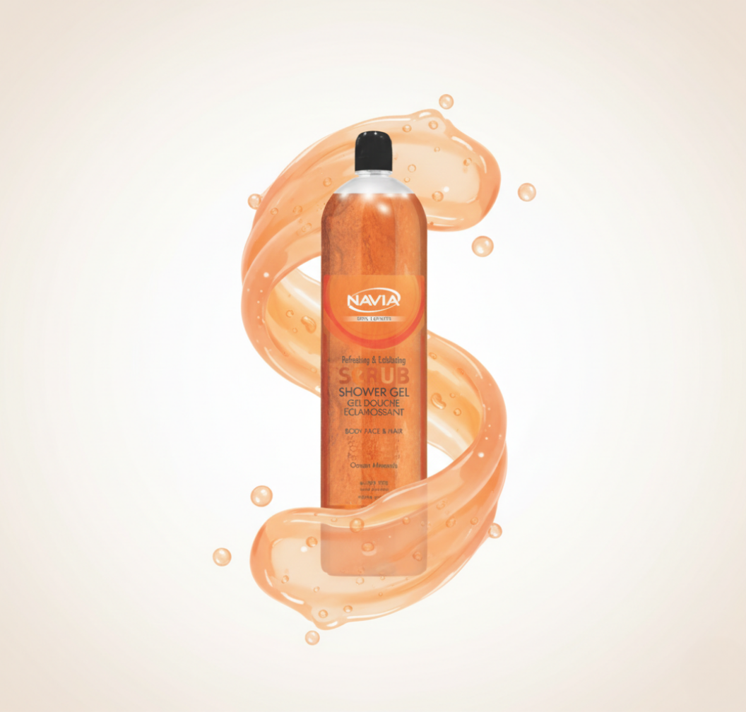 NAVIA SHOWER GEL ORANGE 1000ML