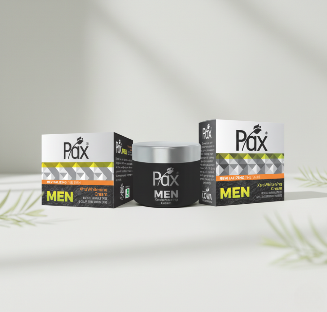 PAX MEN BEAUTY CREAM JAR