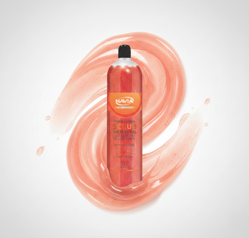 NAVIA SHOWER GEL RED 1000ML